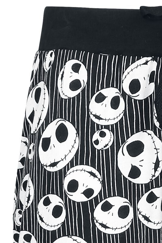 Gothicana By Emp "Jack Skellington - Skulls" Pyjama Pants Black By The Nightmare Before Christmas