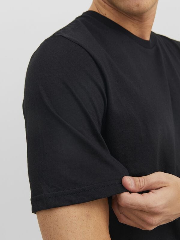 Gothicana By Emp "JACUNDER T-SHIRT CREW NECK 3 PACK NOOS" T-Shirt Black By Jack & Jones