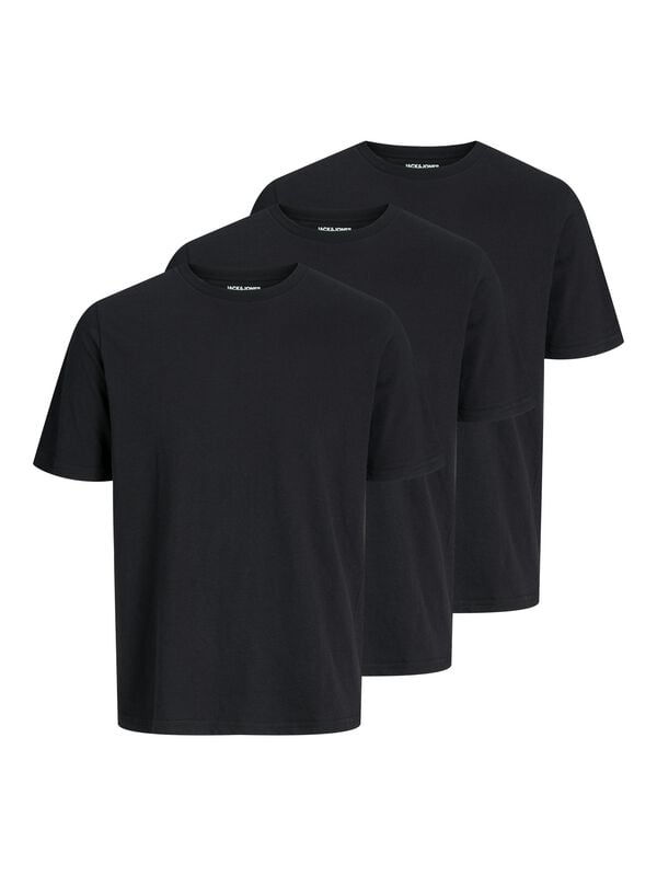 gothicana by emp "JACUNDER T-SHIRT CREW NECK 3 PACK NOOS" T-Shirt black by Jack & Jones