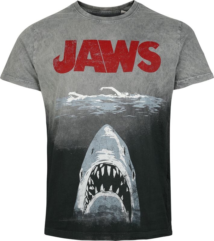 gothicana by emp "Jaws - Blue Shark" T-Shirt black by Jaws