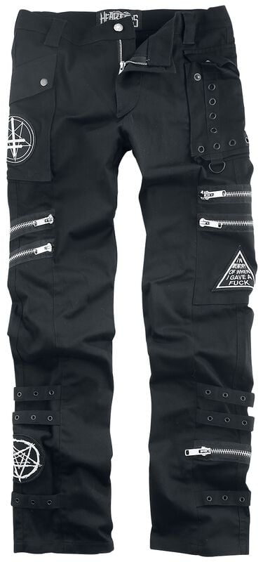 gothicana by emp "Jaxon Pants" Cloth Trousers black by Heartless