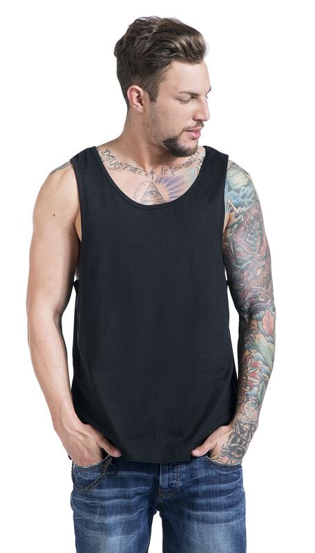 Gothicana By Emp "Jersey Big Tank" Tanktop Black By Urban Classics
