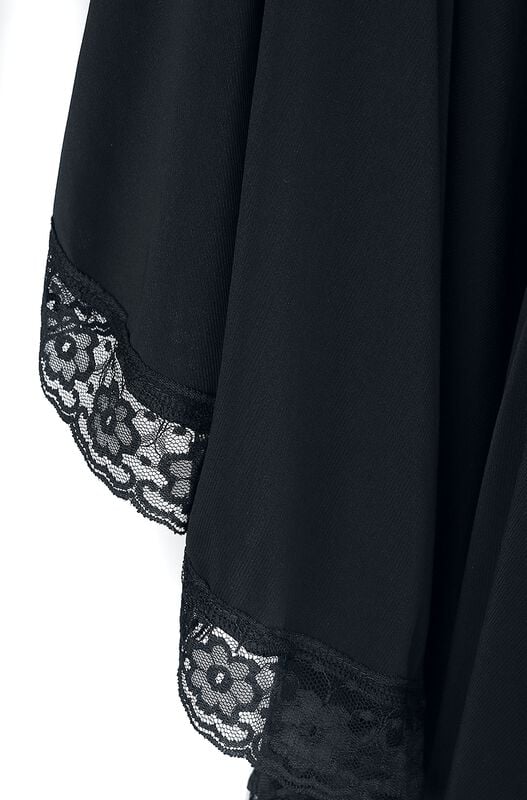 Gothicana By Emp "Jersey Dress" Midi Dress Black By Ocultica