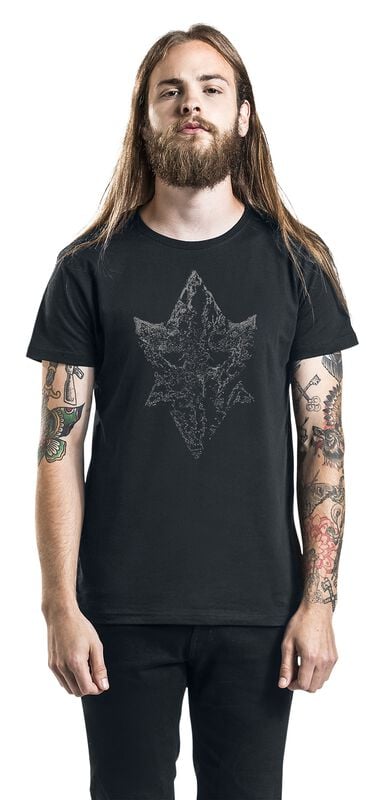 Gothicana By Emp "Jesterhead Stone" T-Shirt Black By In Flames