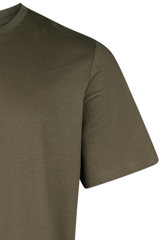 Gothicana By Emp "JJEORGANIC BASIC TEE SS O-NECK NOOS" T-Shirt Olive By Jack & Jones