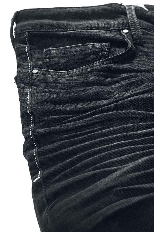 Gothicana By Emp "Johnny" Jeans Black By Black Premium By EMP