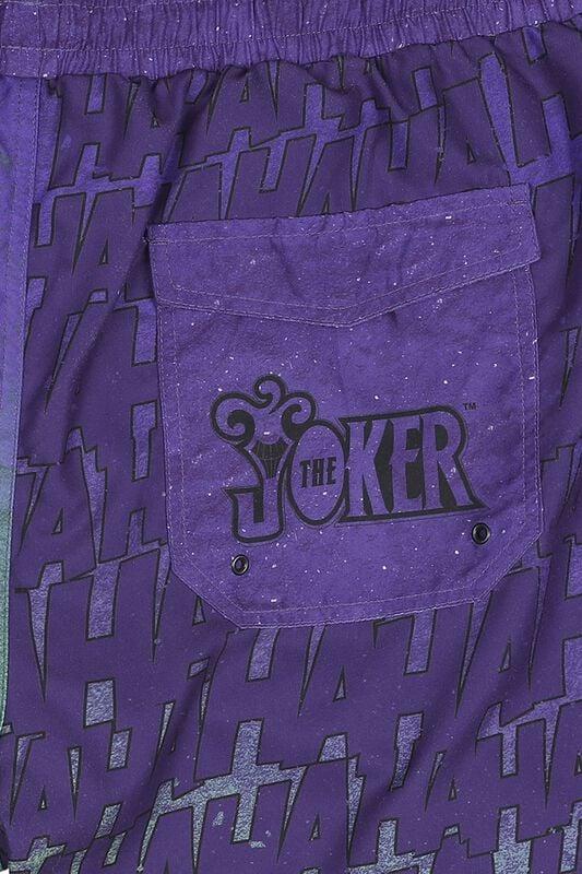 Gothicana By Emp "Joker - Ha Ha" Swim Shorts Multicolour By Batman
