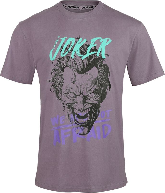 gothicana by emp "Joker - We're not afraid" T-Shirt purple by Batman