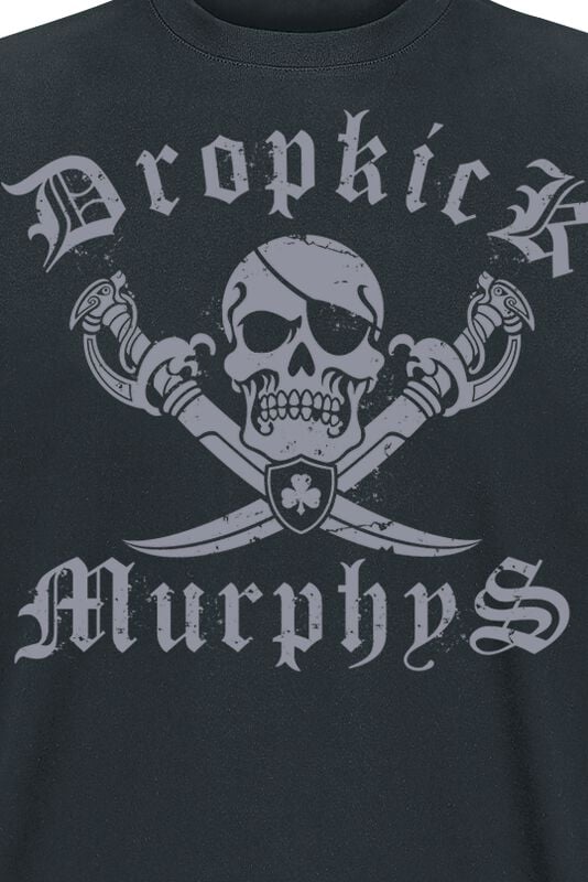 Gothicana By Emp "Jolly Roger" T-Shirt Black By Dropkick Murphys