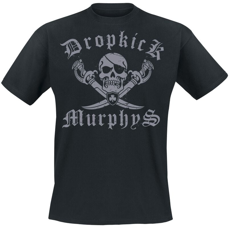 gothicana by emp "Jolly Roger" T-Shirt black by Dropkick Murphys