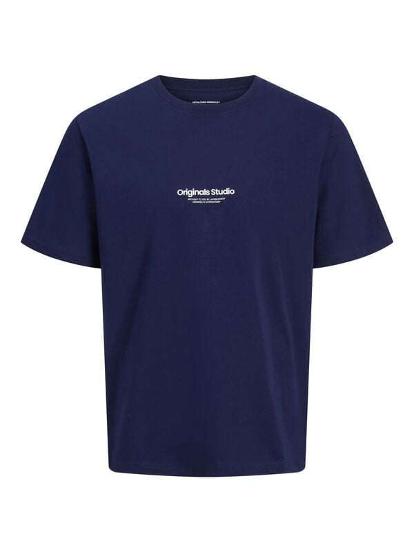 gothicana by emp "JORVESTERBRO T-SHIRT SS CREW NECK NOOS" T-Shirt blue by Jack & Jones