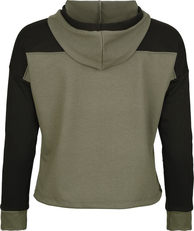 Gothicana By Emp "Jurassic World - Reflections" Hoodie Green-black By Jurassic Park