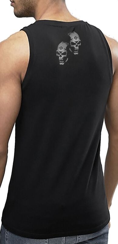 Gothicana By Emp "Justin Vest" Tanktop Black By Alchemy England