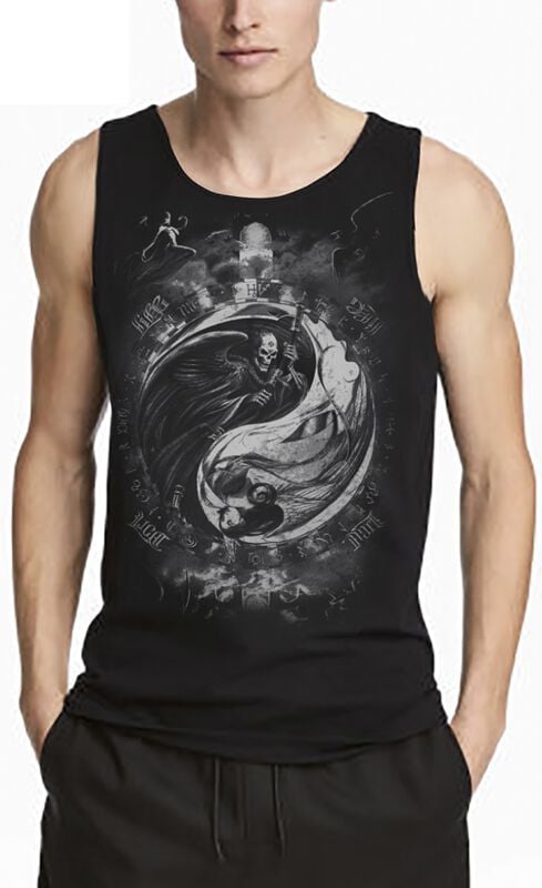 gothicana by emp "Justin Vest" Tanktop black by Alchemy England