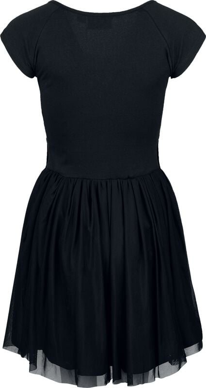 Gothicana By Emp "Katya Dress" Midi Dress Black By Poizen Industries