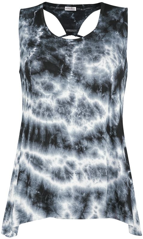 gothicana by emp "Kaveri Top" Top black-white by Innocent