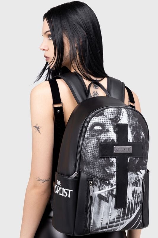 Gothicana By Emp "Keep Away Backpack" Backpack Black By The Exorcist By Killstar