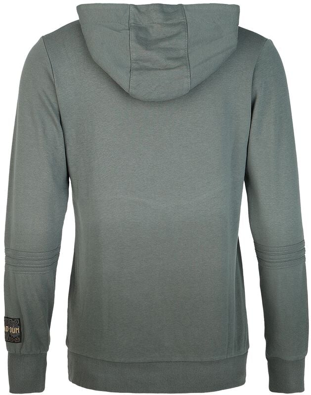 Gothicana By Emp "Khazad-Dûm" Hoodie Blue-grey By The Lord Of The Rings