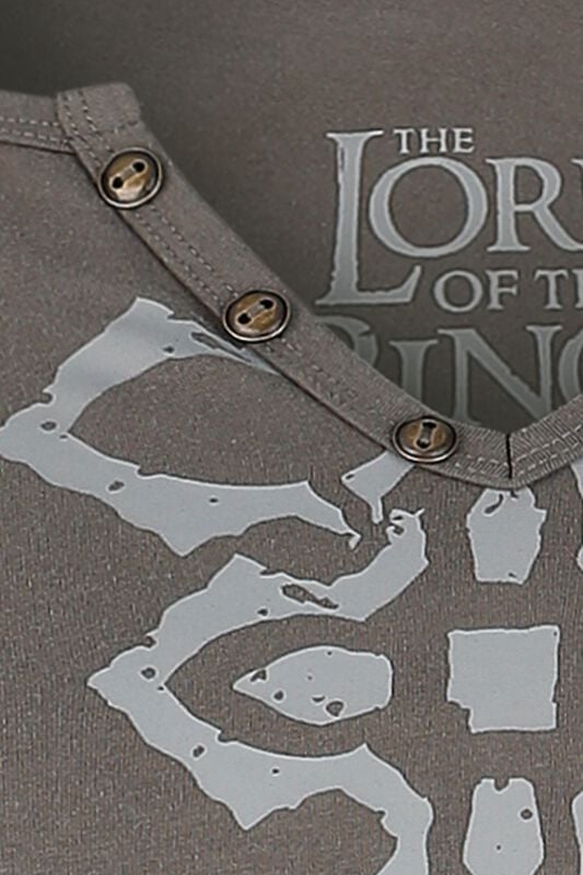 Gothicana By Emp "Khazad-Dûm" Long-sleeve Shirt Grey By The Lord Of The Rings