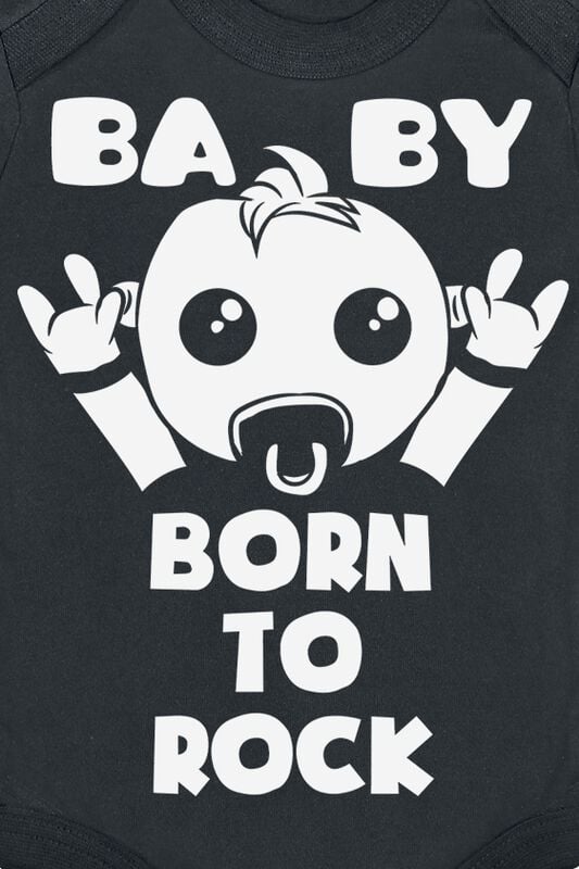 Gothicana By Emp "Kids - Born To Rock" Body Black By Slogans