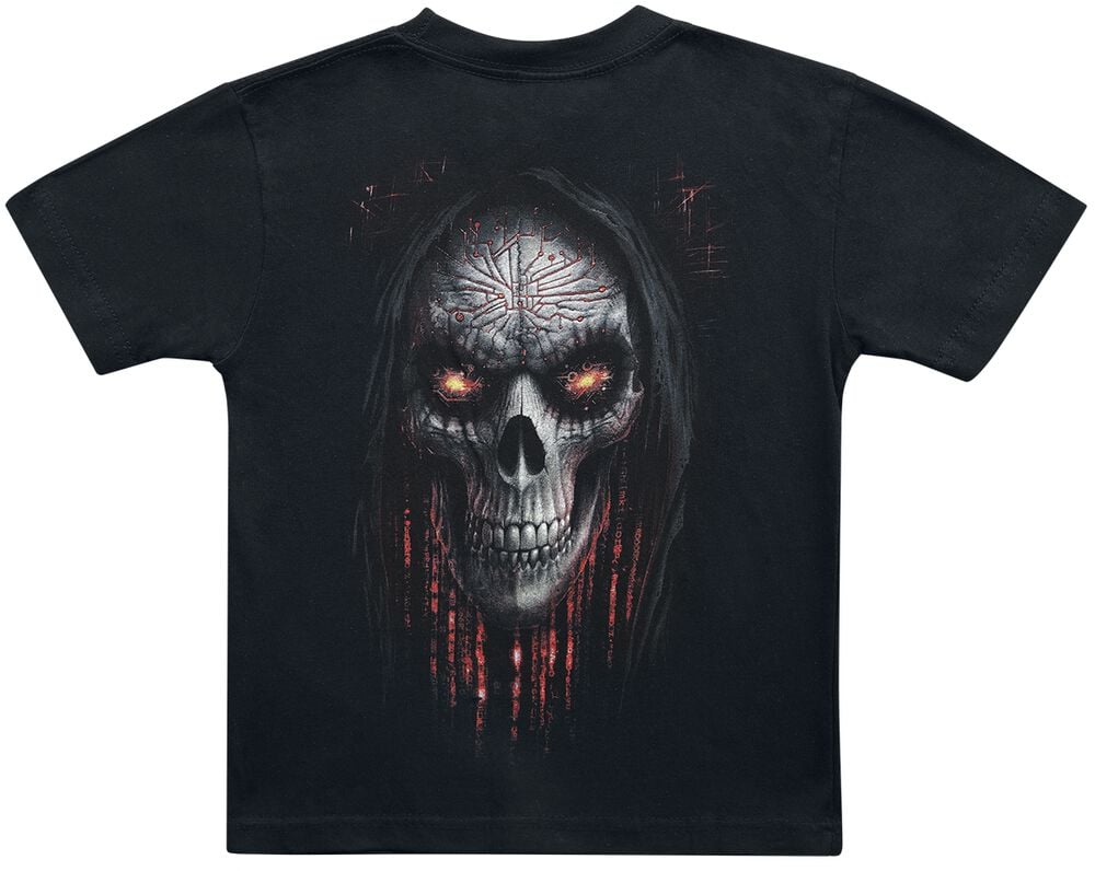 Gothicana By Emp "Kids - Cyber Death" T-Shirt Black By Spiral