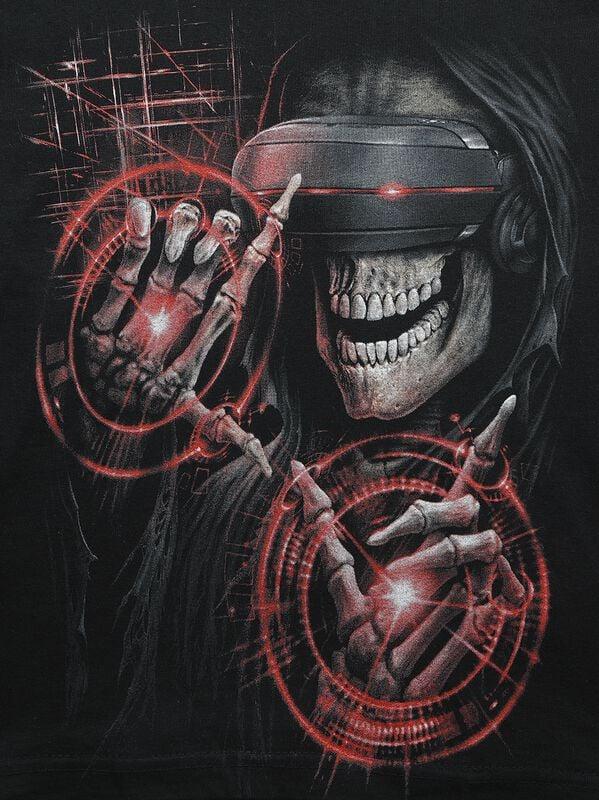 Gothicana By Emp "Kids - Cyber Death" T-Shirt Black By Spiral