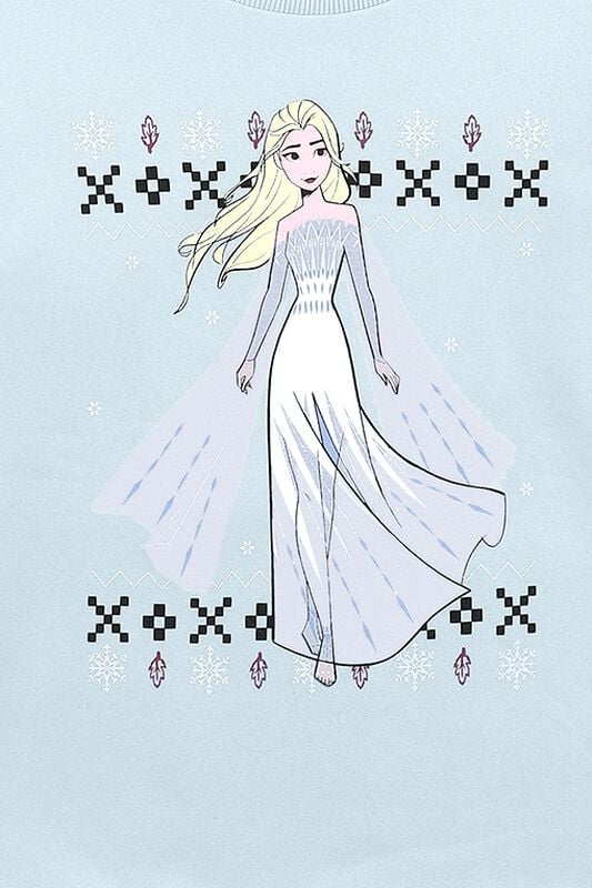 Gothicana By Emp "Kids - Elsa" Sweatshirt Blue By Frozen
