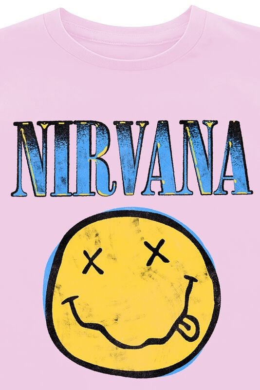 Gothicana By Emp "Kids - Gradient" T-Shirt Light Pink By Nirvana
