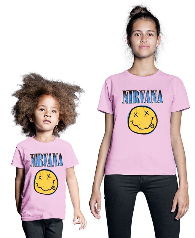 Gothicana By Emp "Kids - Gradient" T-Shirt Light Pink By Nirvana
