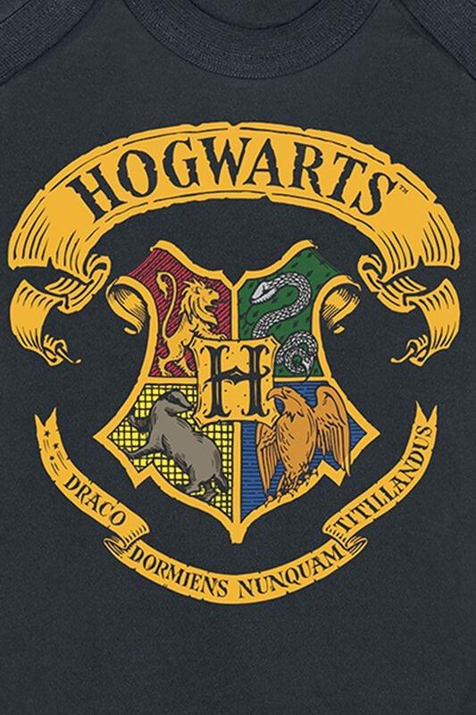 Gothicana By Emp "Kids - Hogwarts Crest" Body Black By Harry Potter