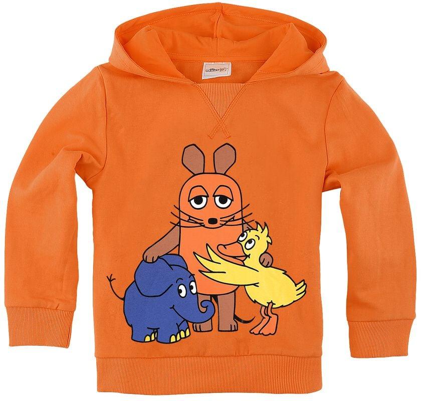 gothicana by emp "Kids - Maus Group" Hoodie orange by Die Sendung mit der Maus