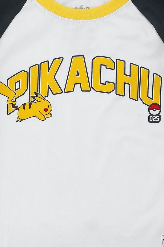 Gothicana By Emp "Kids - Pikachu 025" Longsleeve Black-white By Pokémon