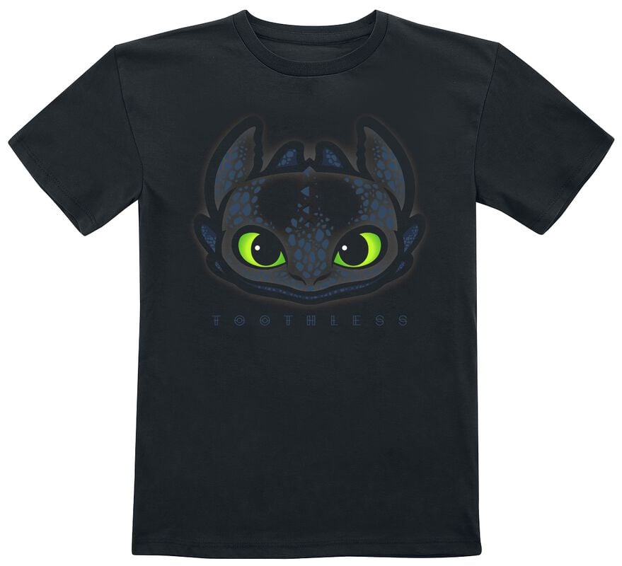 gothicana by emp "Kids - Toothless" T-Shirt black by How to Train Your Dragon