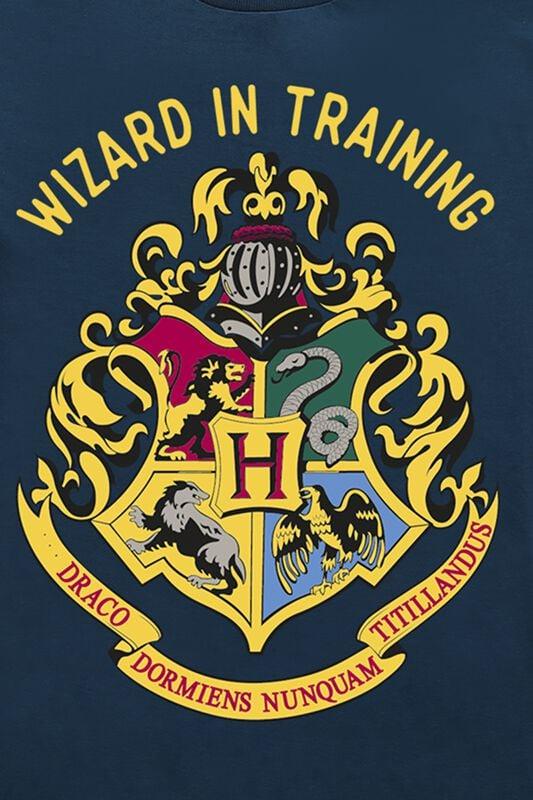 Gothicana By Emp "Kids - Wizard In Training" T-Shirt Dark Blue By Harry Potter