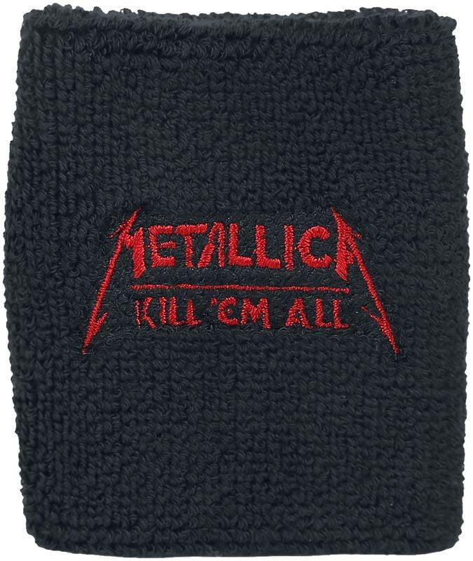gothicana by emp "Kill 'Em All - Wristband" Sweatband black by Metallica