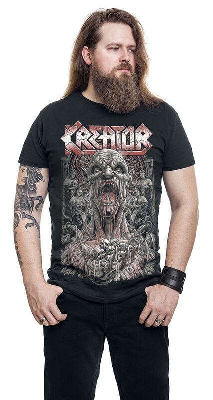Gothicana By Emp "Killer Of Jesus" T-Shirt Black By Kreator