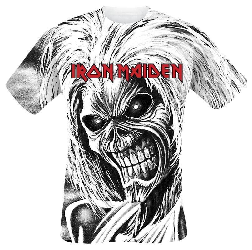 gothicana by emp "Killers All-over" T-Shirt white by Iron Maiden