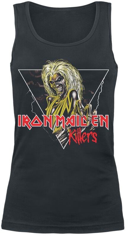 gothicana by emp "Killers Triangle" Top black by Iron Maiden