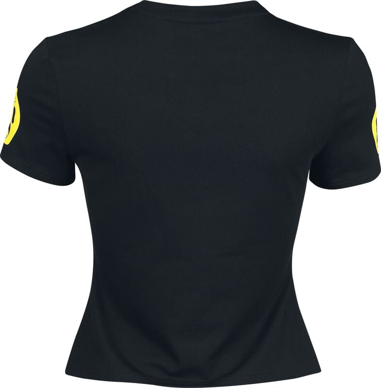 Gothicana By Emp "Killstar - Adventure Time The Thing Fitted T-shirt" T-Shirt Black-yellow By Killstar