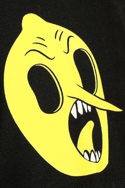 Gothicana By Emp "Killstar - Adventure Time The Thing Fitted T-shirt" T-Shirt Black-yellow By Killstar