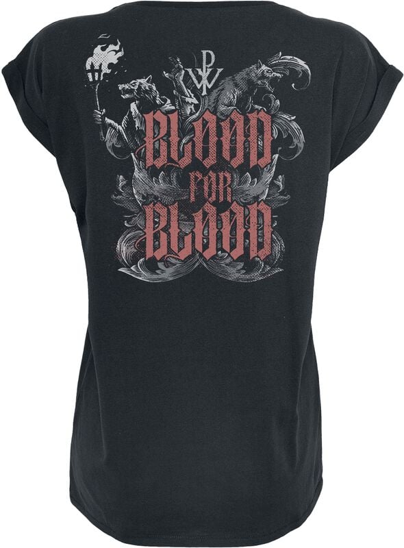 Gothicana By Emp "Knights And Wolves" T-Shirt Black By Powerwolf