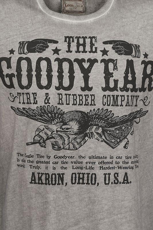 Gothicana By Emp "Kokomo" T-Shirt Anthracite By GoodYear