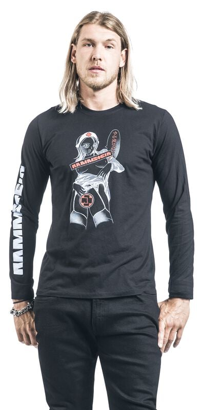 Gothicana By Emp "Krankenschwester" Long-sleeve Shirt Black By Rammstein