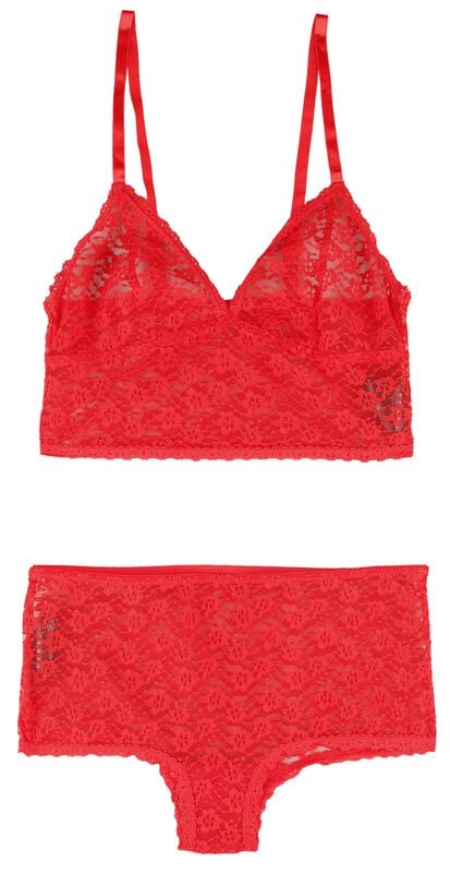 gothicana by emp "Lace Confessions" Underwear red by Black Premium by EMP