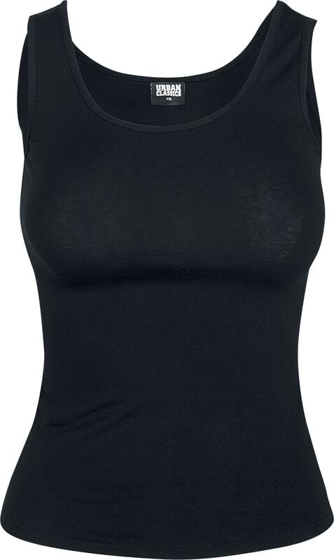 Gothicana By Emp "Ladies 2-Pack Basic Stretch Top" Top Black By Urban Classics