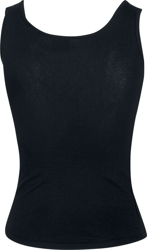 Gothicana By Emp "Ladies 2-Pack Basic Stretch Top" Top Black By Urban Classics