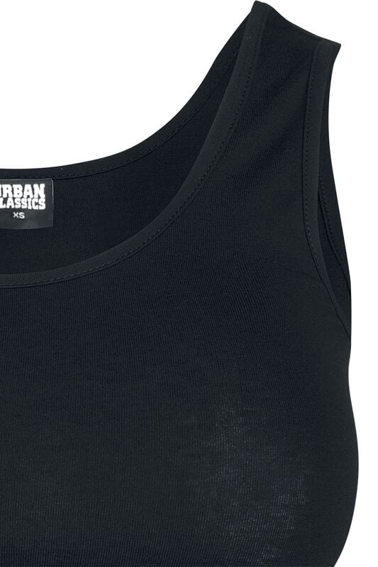 Gothicana By Emp "Ladies 2-Pack Basic Stretch Top" Top Black By Urban Classics