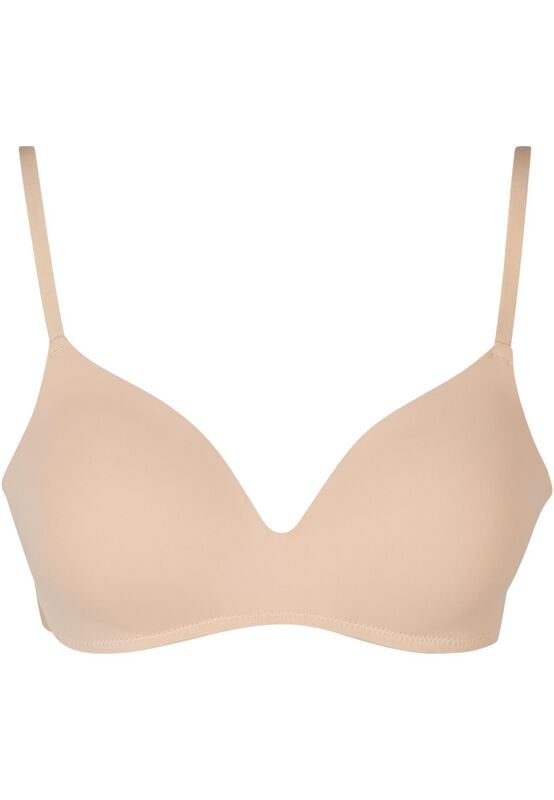 Gothicana By Emp "Ladies' Basic Padded Bra (2-pack)" Bra Natural By Urban Classics