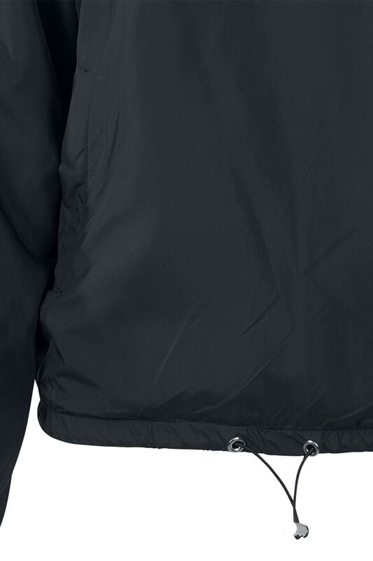 Gothicana By Emp "Ladies Basic Windrunner" Windbreaker Black By Urban Classics