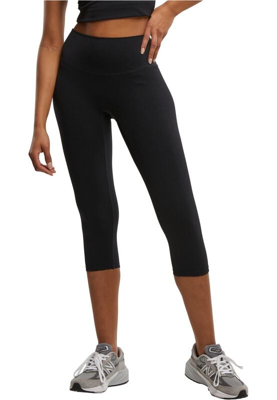 Gothicana By Emp "Ladies' Capri Leggings" Leggings Black By Urban Classics